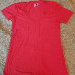 red v neck